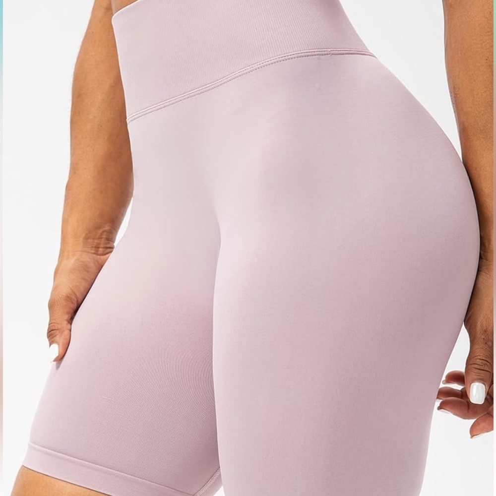 Amazon Lavento Women’s Scrunch Butt Lifting Seamless Biker Shorts